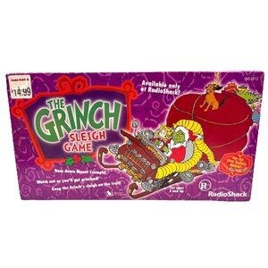 The Grinch Sleigh Game 2000 Radio Shack Dr. Seuss The Grinch Who Stole Christmas